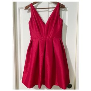 Z Spoke Zac Posen Taffeta V Dress